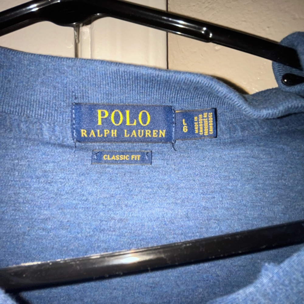 Blue polo - Picture 3 of 3